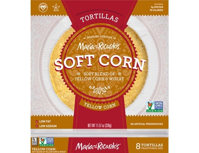 +Side Tortilla 6" Corn