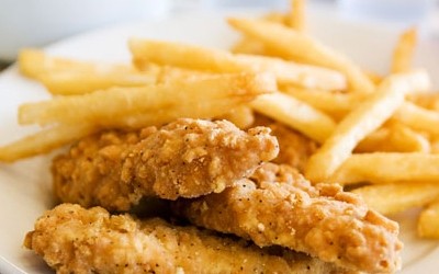 Chicken Fingers (3pcs) W Fries