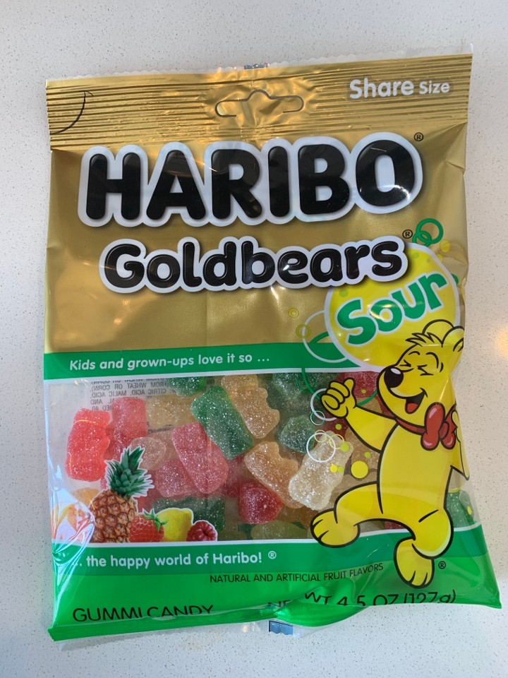 Gummy Bears Sour Share Size
