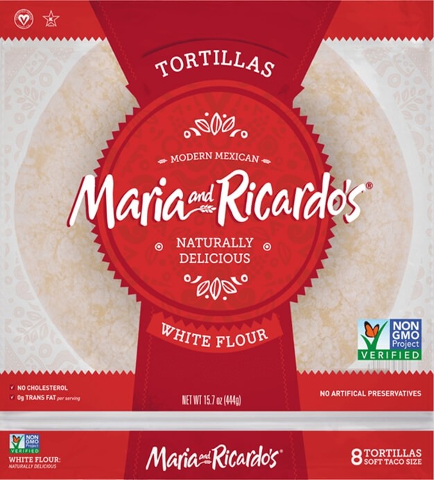 +Tortilla Flour 12" On Side