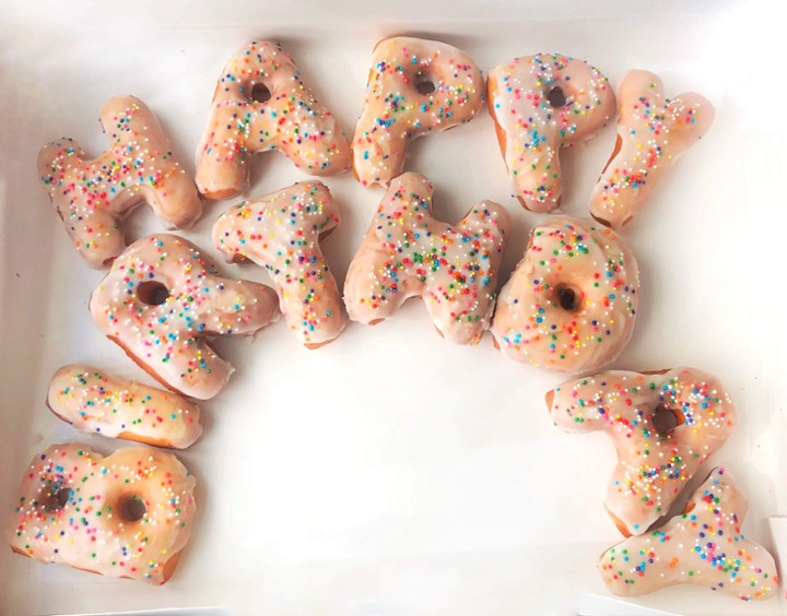 Letter Donuts