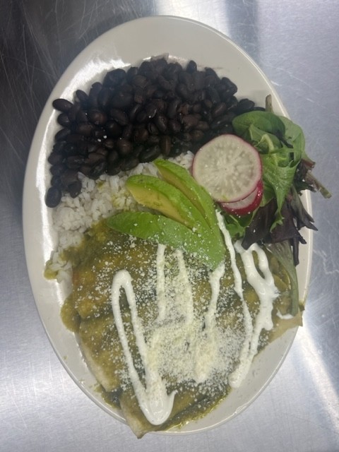 Enchiladas Verdes