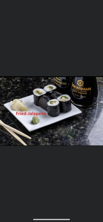 Fried Jalapeno Roll (6pcs)