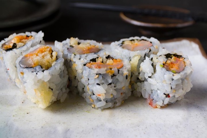 Crunchy Spicy Scallop Roll