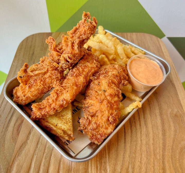 3 PIECE ORIGINAL BUTTERMILK + FRIES