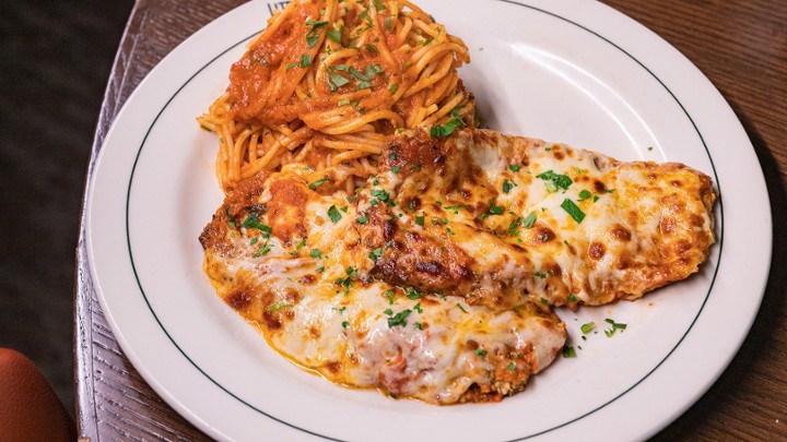 Lunch Eggplant Parmesan