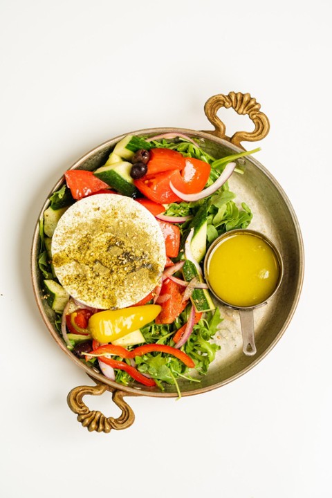 Za'atar Greek Salad