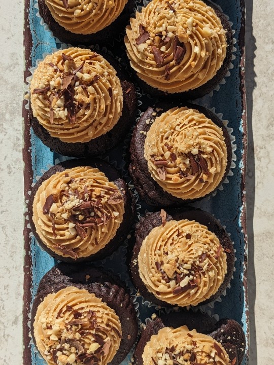 Chocolate Cupcake w/ Peanut Butter Frosting