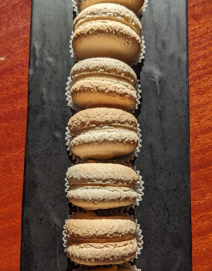 French Macarons- Apricot