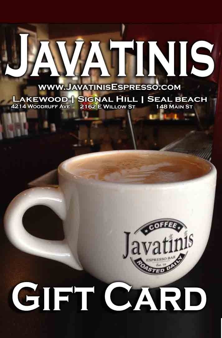 Javatinis Espresso - SB Seal Beach