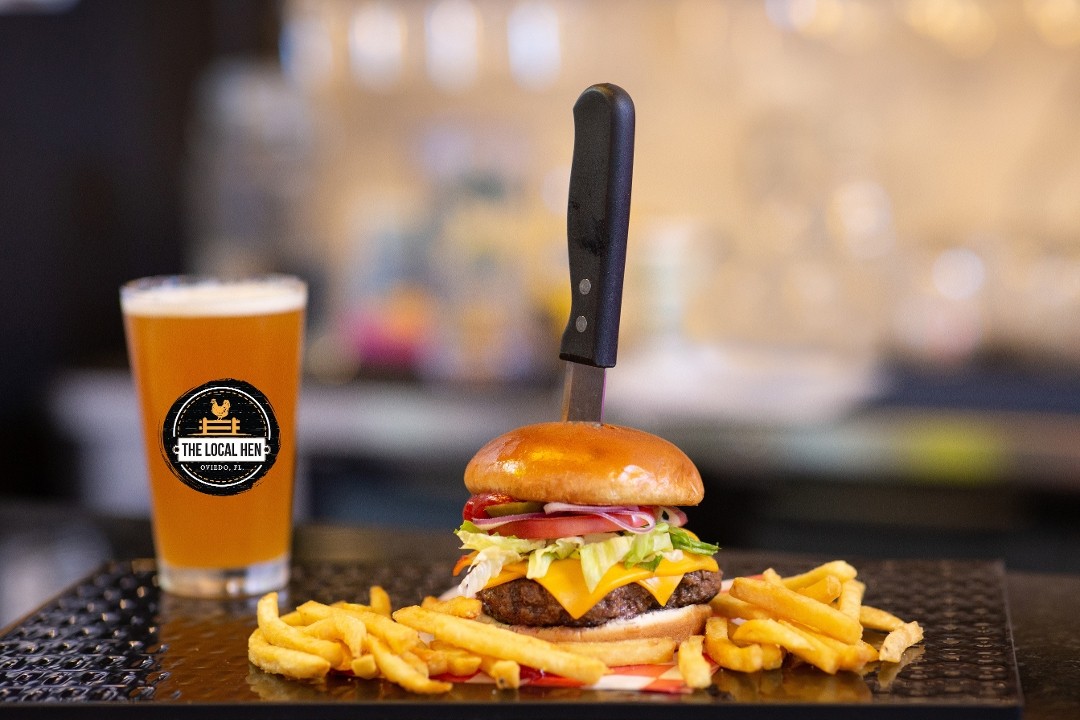 Half Pound All Beef Burger