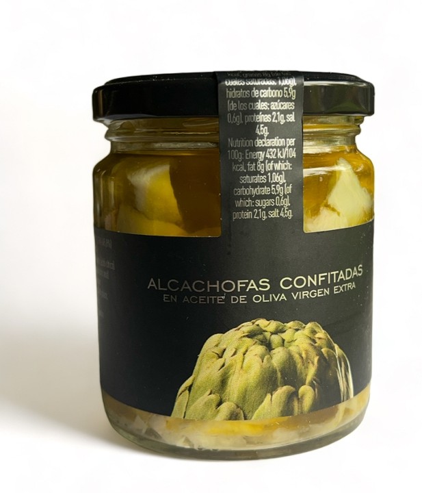 Confit Artichokes in Olive Oil