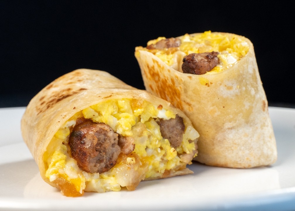 Lito's Burritos Sausage egg and cheese Burrito