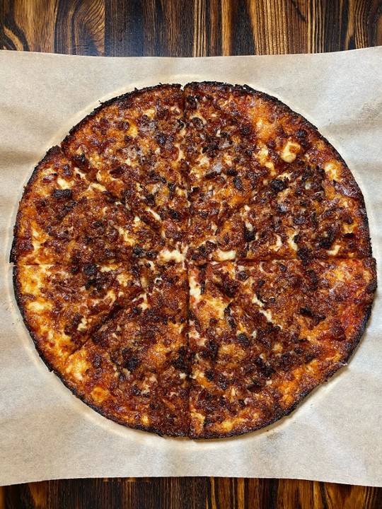 Smoked Bacon Pizza