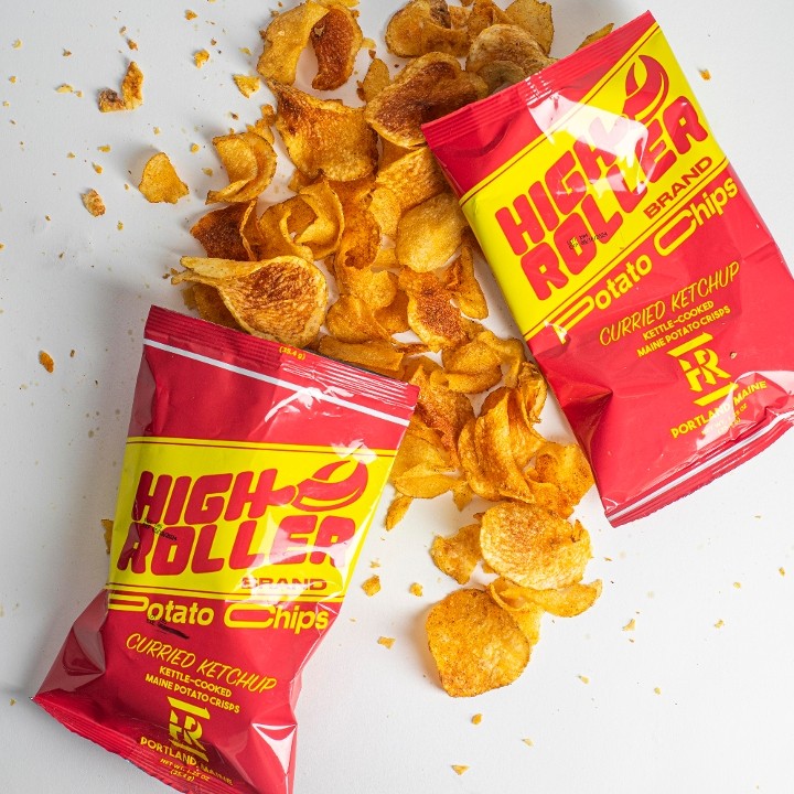 CURRIED KETCHUP KETTLE CHIPS