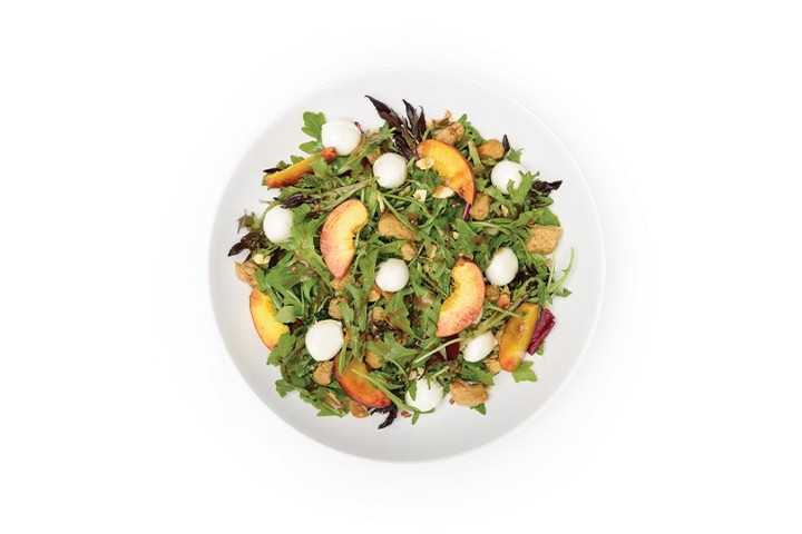 Peaches & Greens Salad