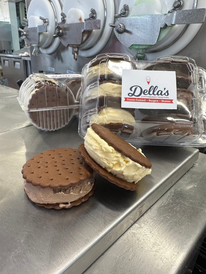 6 Pack of Ice Cream Sandwiches