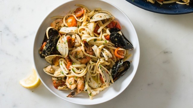 Linguini Aloo Scoglio