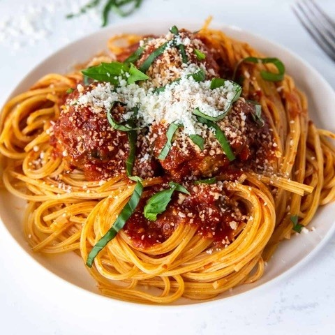 Spaghetti con Polpette