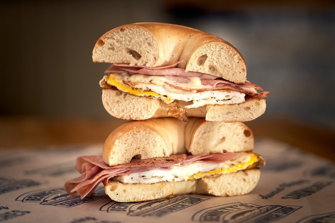 Ham, Egg & Cheese Bagel