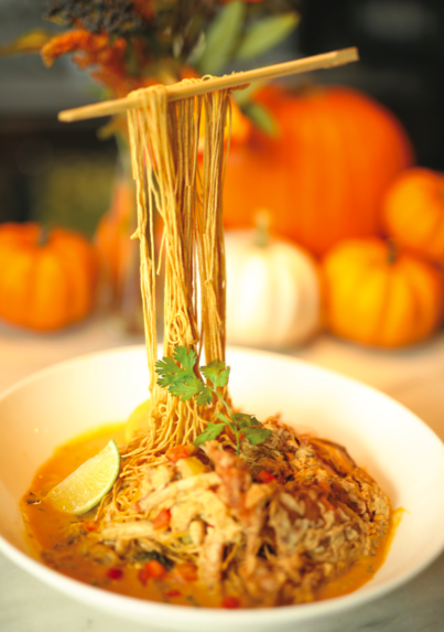 Floating Noodle Khao Soy Crab