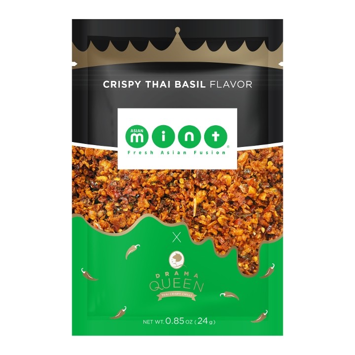 Drama Queen Thai Crispy Chili - Thai Basil - Pack (24 grams)