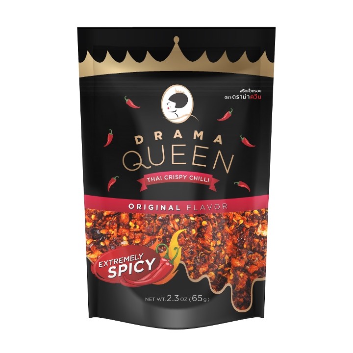 Drama Queen Thai Crispy Chili - Original - Pack (65 grams)