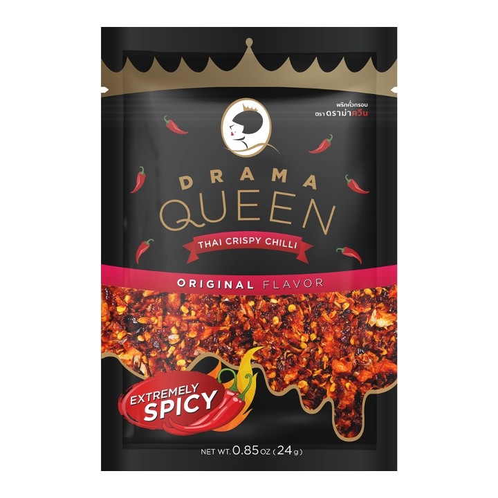 Drama Queen Original Thai Crispy Chili (pack) 25gm