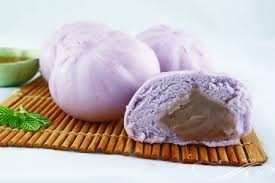 Steamed Taro Bun (1) 芋蓉包