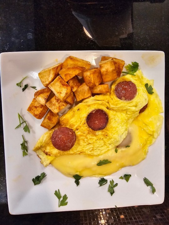 Turkish Sausage Omlet