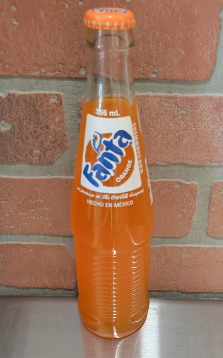Fanta Orange Bottle Mexico