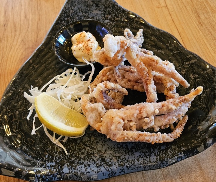 Geso Karaage (Fried Squid Legs)