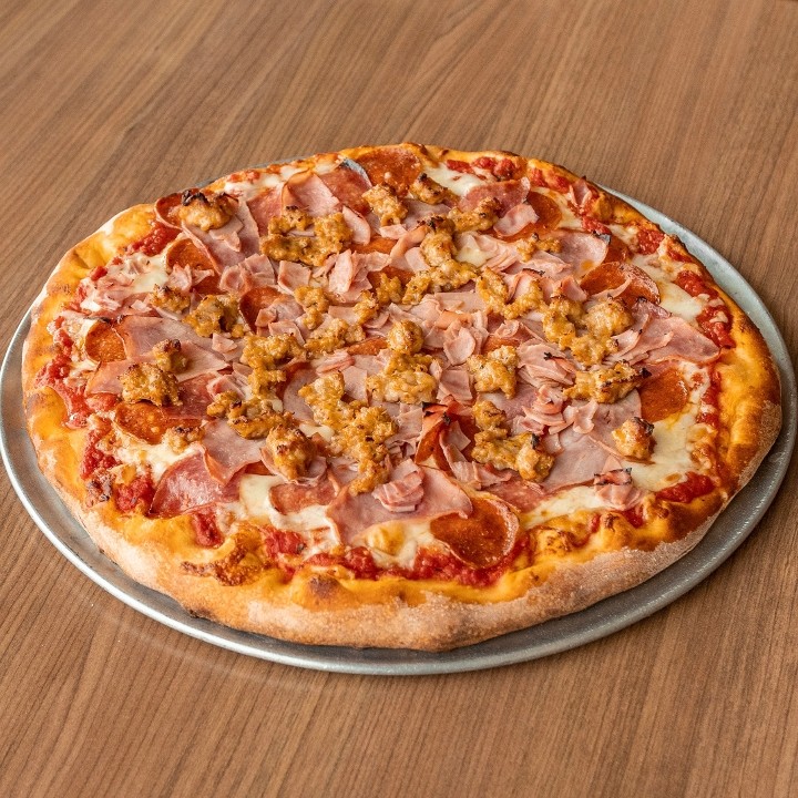 Large Mega Meat Pizza