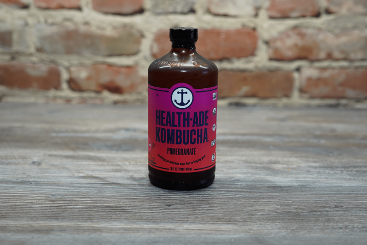 Organic Health-Ade Kombucha Pomegranate 16oz