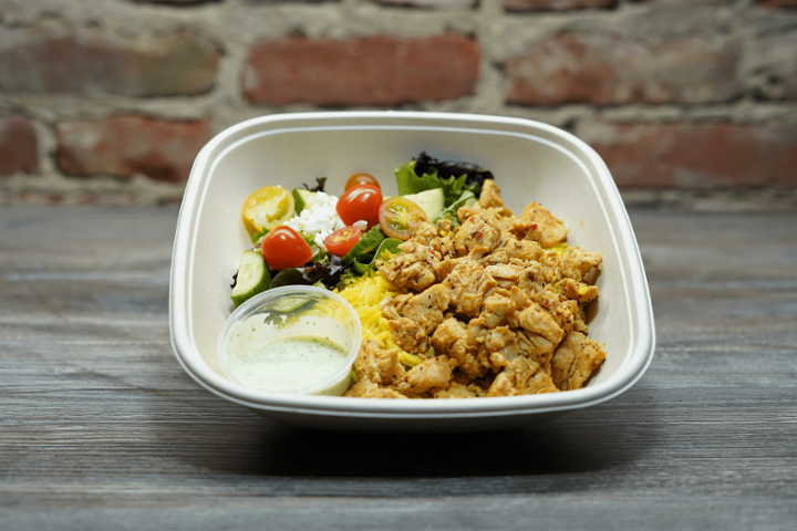 Chicken Gyro Rice Bowl (GF)