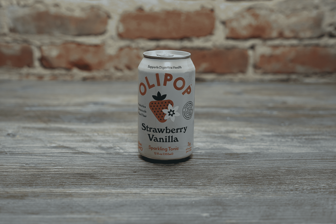 Organic Olipop Strawberry Vanilla 12oz
