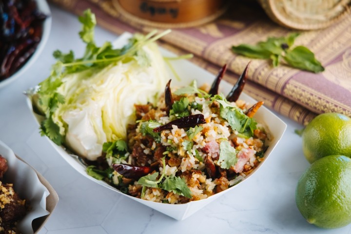 Nam Khao (Crispy Rice Salad)