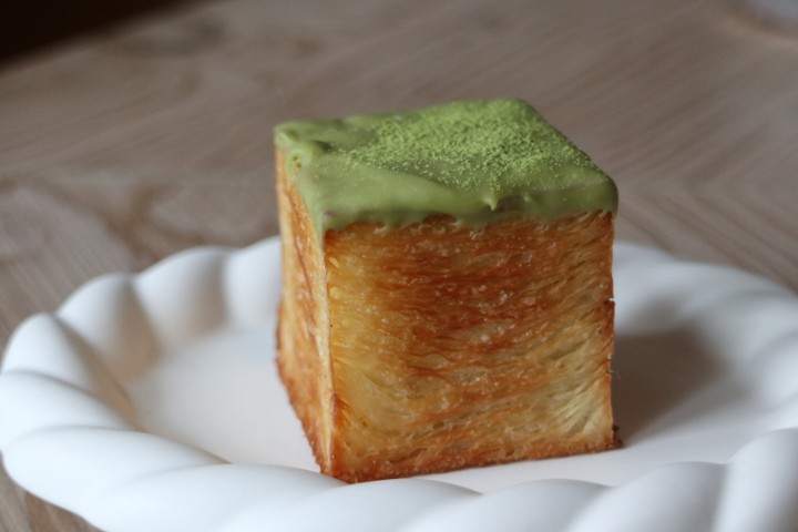 Matcha Cube Croissant
