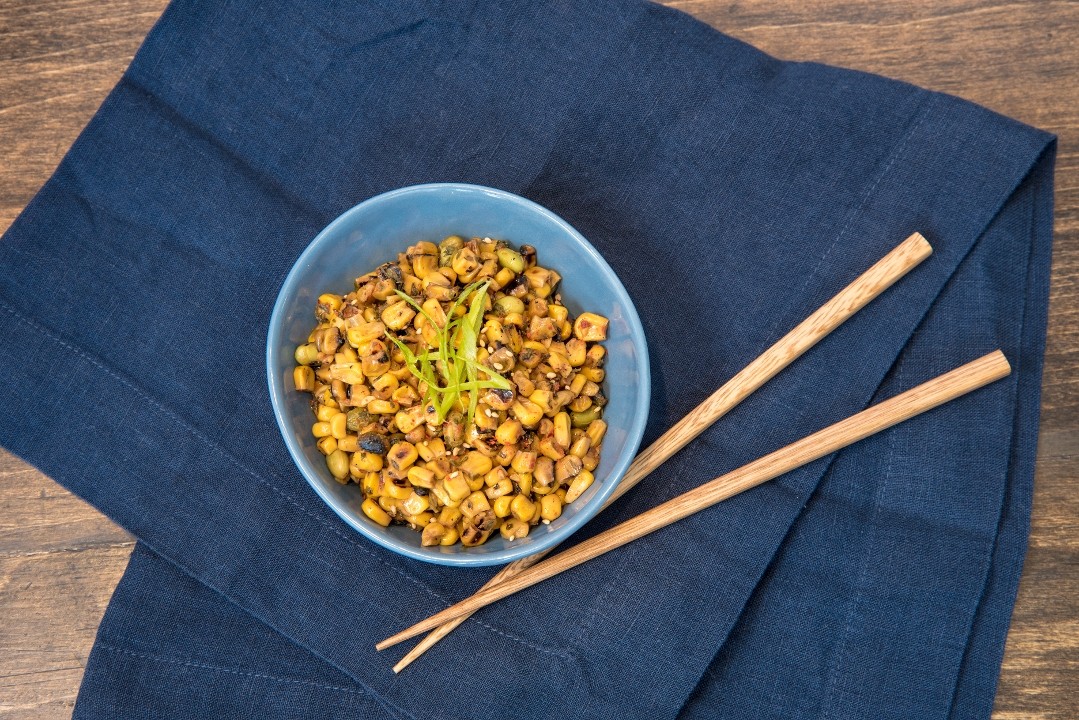 Side Roasted Corn & Edamame