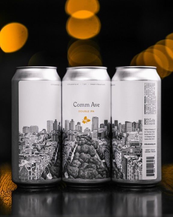Comm Ave 4pk Cans