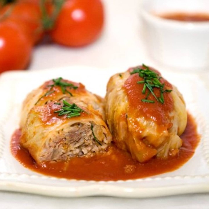 Aunt Vickie’s Stuffed Cabbage Roll
