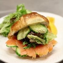 Smoked Salmon Croissant