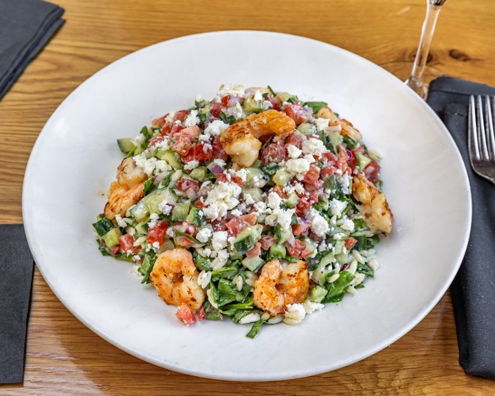 Small Mediterranean Shrimp Salad