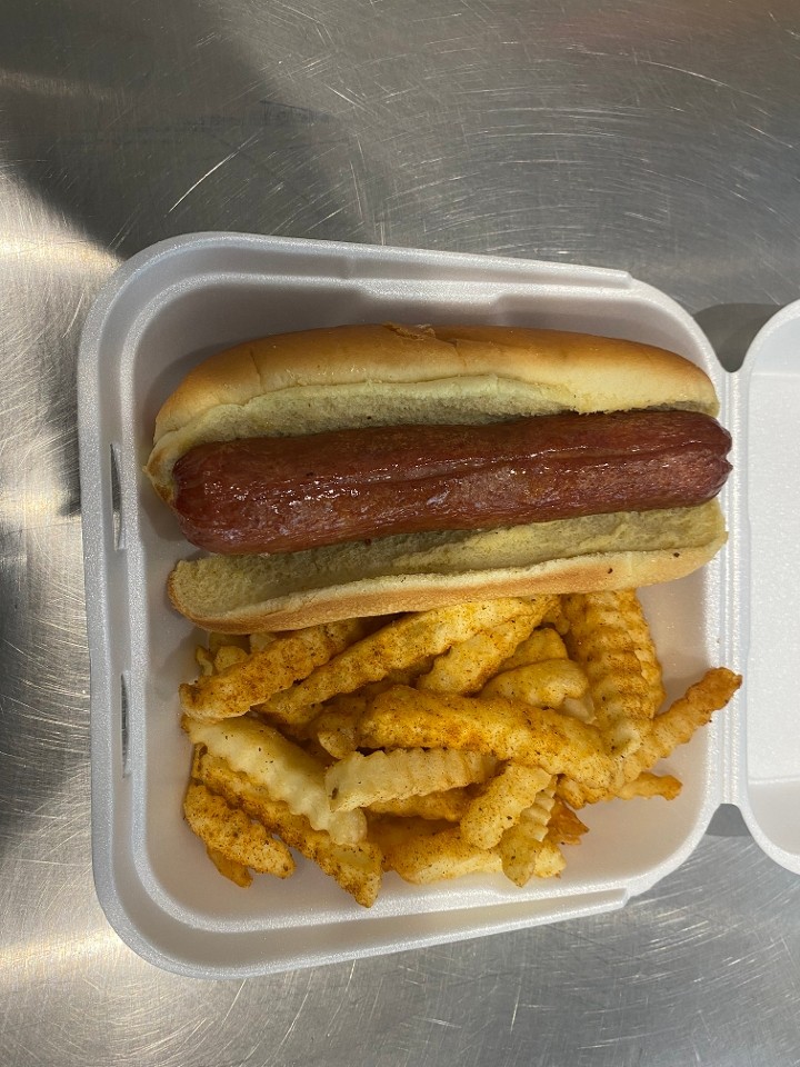 Hot Dog w/ Fries