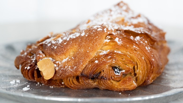 Chocolate almond croissant