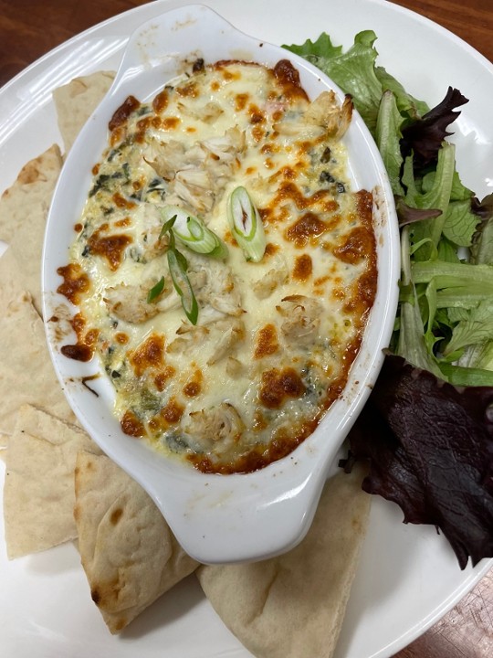 Crab Spinach Artichoke Dip