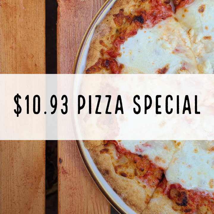 $10.93 Vegan/Dairy-Free Cheese Pizza