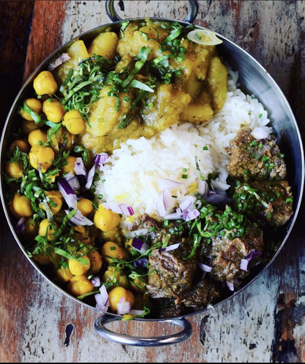 Curried Beef Bowl