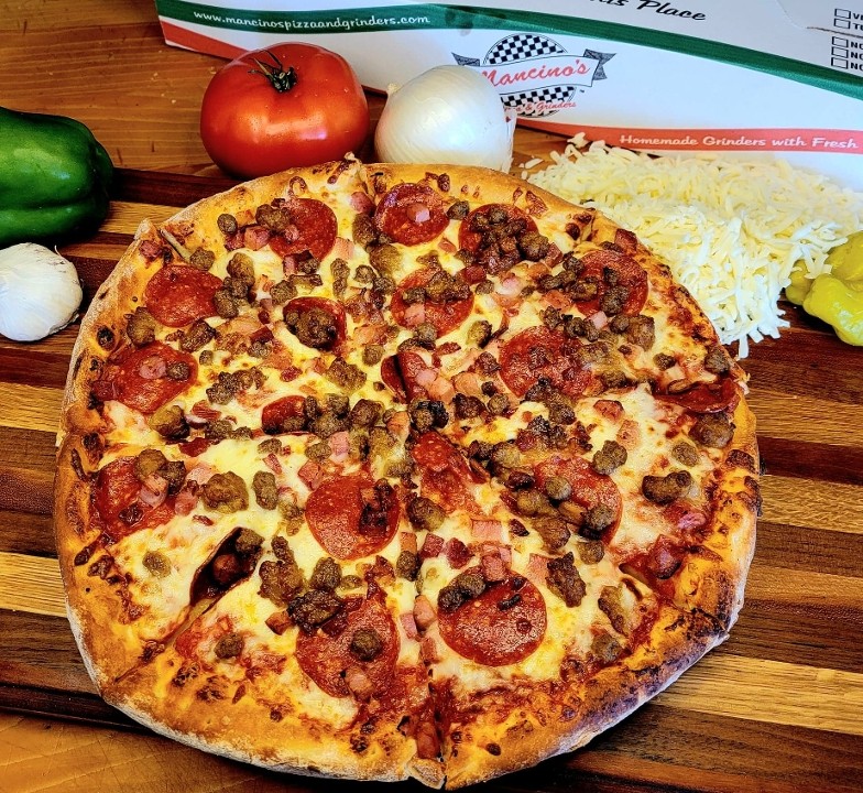 Large Five Meat Pizza