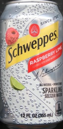 Raspberry Lime Seltzer